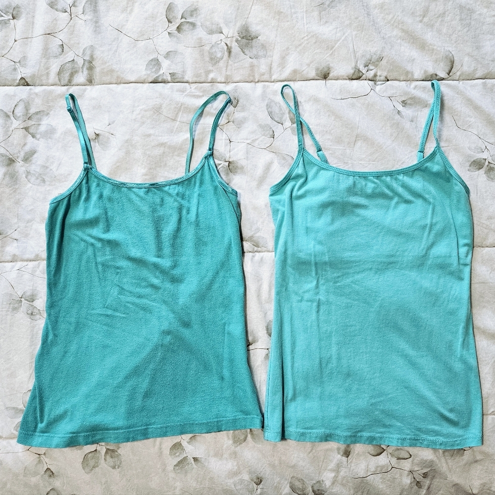 Teal Tank Tops